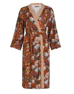 ESSENZA Sarai Filou Leather Brown Kimono XXL