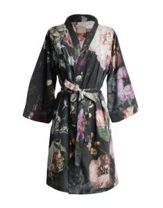 ESSENZA Sarai Fleur Festive Blooming Black Kimono L