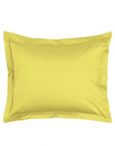 ESSENZA Satin Mellow Yellow Kussensloop 60 x 70 cm