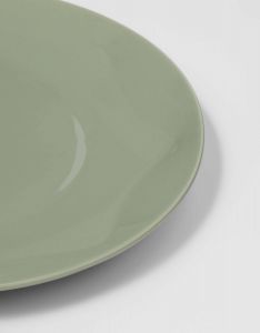 ESSENZA Sculpture Stone green Tellerset 4-Teilig 27 cm