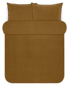 Marc O'Polo Senja Toffee Brown Dekbedovertrekset 240 x 220 cm