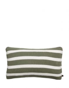 Marc O'Polo Structure knit Garden green Sierkussen 30 x 50 cm