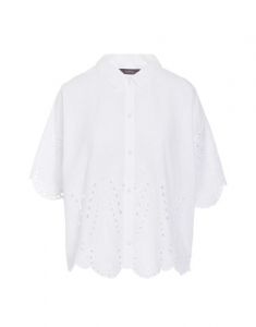 ESSENZA Suki Tilia Pure White Pyjamatop 3/4 mouw XL