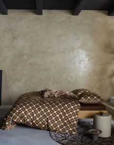 ESSENZA Teade Light leather Dekbedovertrekset 140 x 220 cm