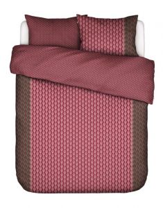 ESSENZA Tesse Cherry red Dekbedovertrekset 200 x 220 cm