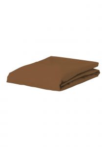 ESSENZA The Perfect Organic Jersey Leather brown Hoeslaken 180-200 x 200-220 cm