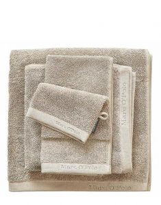 Marc O'Polo Timeless Uni Beige Waschhandschuhe 16 x 22 cm