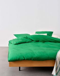 Marc O'Polo Tove Vivid Green Dekbedovertrekset 260 x 220 cm