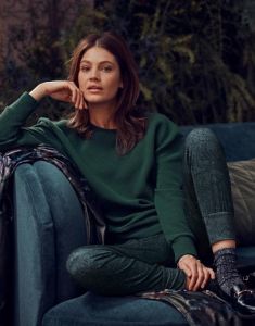 ESSENZA Uma Uni Thyme Sweater XS