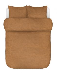 Marc O'Polo Valka Warm pecan Dekbedovertrekset 240 x 220 cm