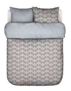 Marc O'Polo Villum Powder blue Dekbedovertrekset 240 x 220 cm