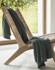 Marc O'Polo Viron Sage Green Plaid 130 x 170 cm