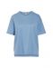 ESSENZA Colette Uni marine blue Top korte mouw S