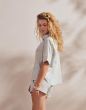 ESSENZA Bob Fela Sahara Sun Pyjamashirt korte mouw M