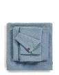 ESSENZA Connect Organic Breeze Blauw Handdoek 70 x 140 cm