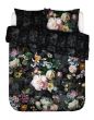 ESSENZA Fleur Festive Blooming Black Dekbedovertrekset 200 x 220 cm