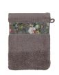 ESSENZA Fleur Taupe Washand 16 x 22 cm