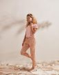 ESSENZA Luyza Uni Pink Sand Top korte mouw XL