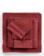 Marc O'Polo Melange Deep rose/warm red Handdoek 70 x 140 cm
