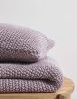 Marc O'Polo Nordic knit Lavender Mist Plaid 130 x 170 cm