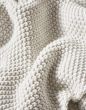 Marc O'Polo Nordic knit Off white Plaid 130 x 170 cm