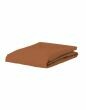 ESSENZA Premium Percale Leather Brown Fitted sheet 140 x 200 cm