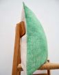 Marc O'Polo Ribban Vivid Green/Oyster Gray Sierkussen 50 x 50 cm