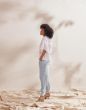 ESSENZA Suki Tilia Pure White Pyjamatop 3/4 mouw M
