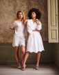 ESSENZA Suki Tilia Pure White Pyjamatop 3/4 mouw M