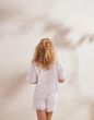 ESSENZA Suki Tilia Pure White Pyjamatop 3/4 mouw M