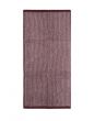 Marc O'Polo Timeless Tone Stripe Aubergine / Lavendel mist Handdoek 50 x 100 cm
