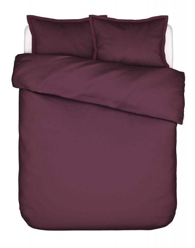 Essenza Aziza Mauve wine Dekbedovertrek 2p set 240x200/220 + 2 slopen