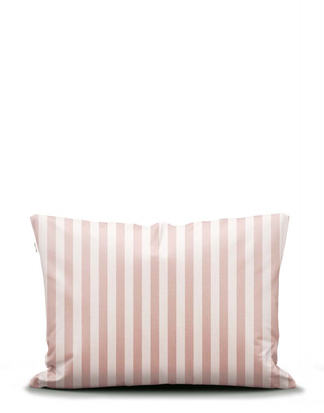 Marc O'Polo Classic Stripe Rose smoke Kussensloop 60 x 70 cm