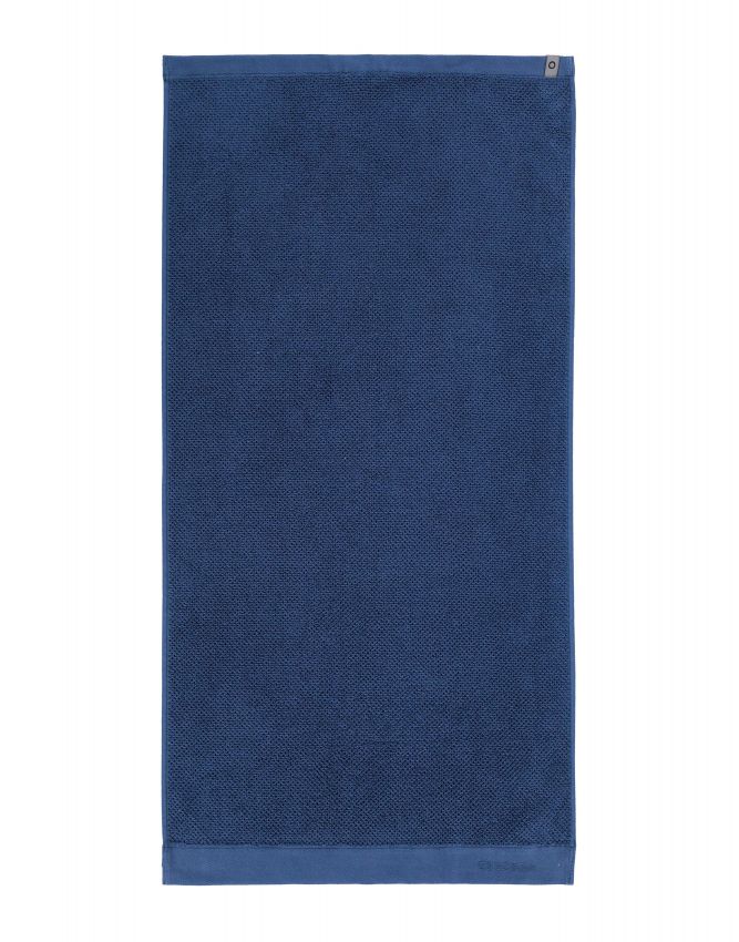 Essenza Connect Organic Uni Blauw Handdoek 50 x 100 cm