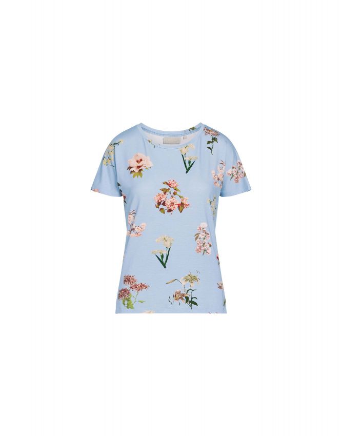 Essenza Ellen Annebella Zen blue Top korte mouw XS