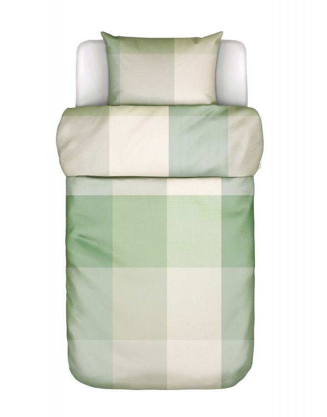 Marc O'Polo Erliv Fern green Dekbedovertrekset 140 x 220 cm