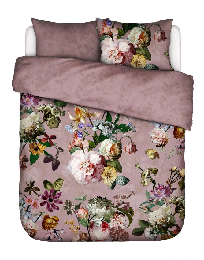 Essenza Fleur Woodrose Dekbedovertrek 240 x 220 cm