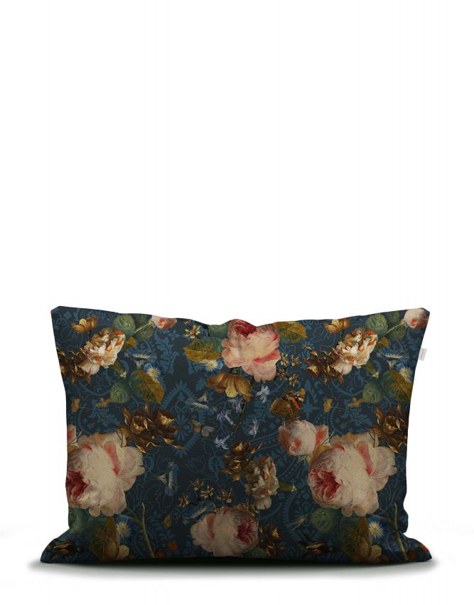 Essenza Gallery of Roses Nightblue Kussensloop 60 x 70 cm