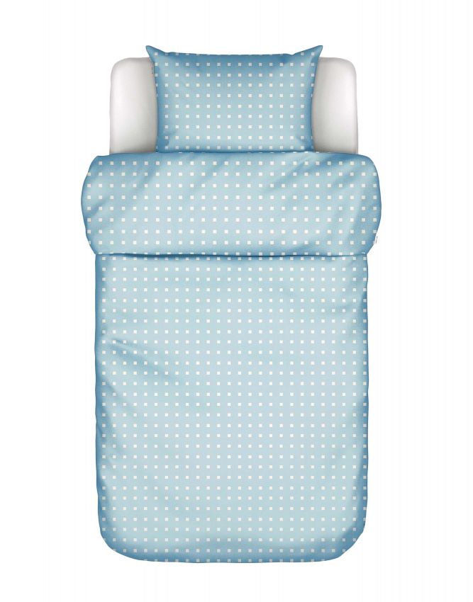 Marc O'Polo Iben Aquamarine Dekbedovertrekset 140 x 220 cm