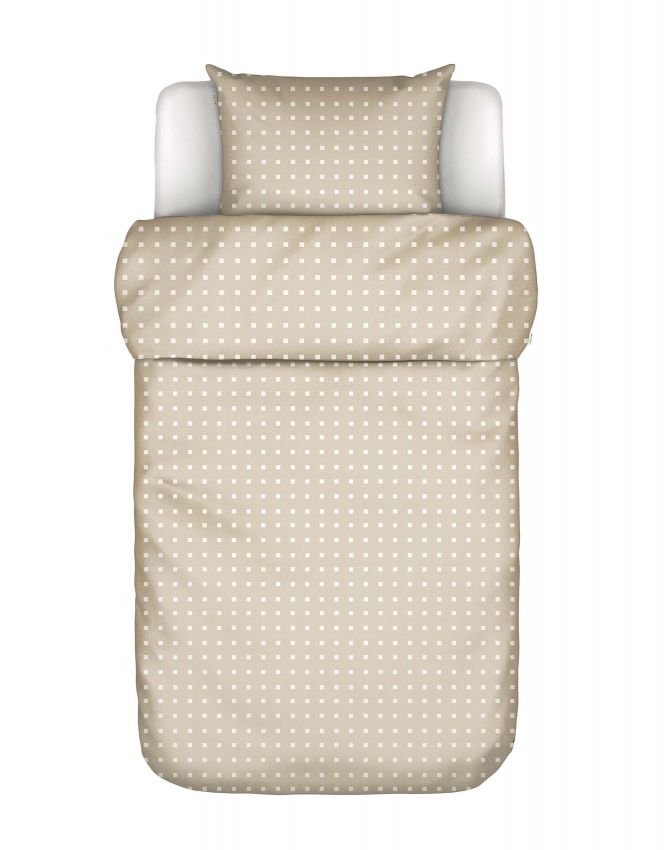 Marc O'Polo Iben Dark Sand Dekbedovertrekset 140 x 220 cm
