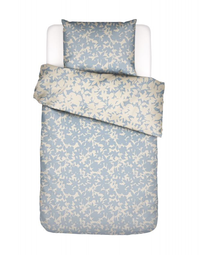 Essenza Imara Zen blue Dekbedovertrek 1p set 140x200/220 + 1 sloop