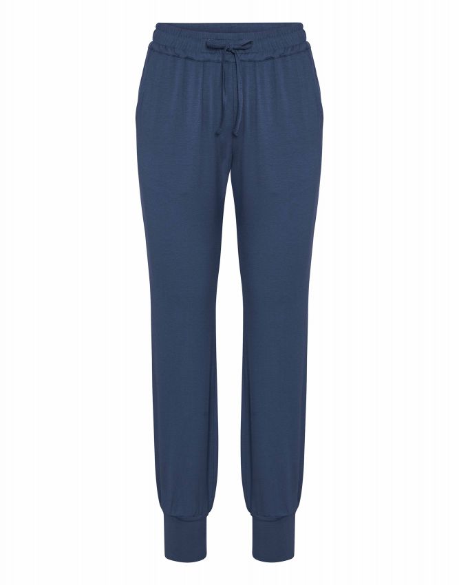 Essenza Jules Uni Bijou blue Lange broek S