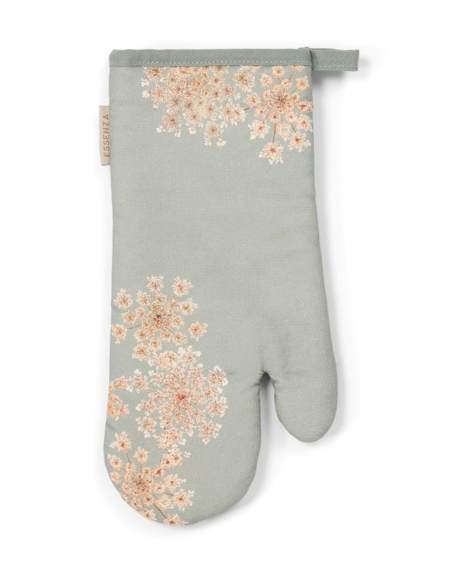 Essenza Lauren Stone green Oven glove 16 x 32 cm