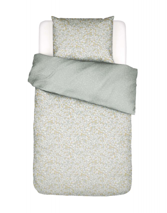 Essenza Lenthe Cool Gray Dekbedovertrek 140 x 220 cm