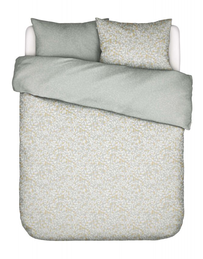 Essenza Lenthe Cool Gray Dekbedovertrek 260 x 220 cm