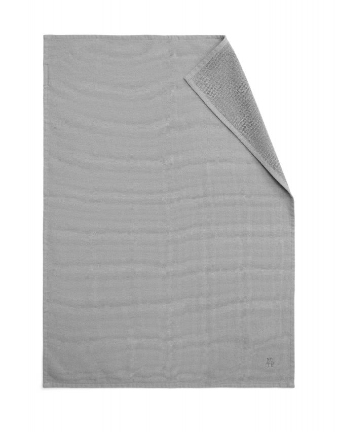 Marc O'Polo Lova Grijs Keukenhanddoek 50 x 70 cm