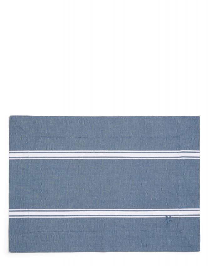 Marc O'Polo Lovon Smoke blue Placemat 33 x 45 cm