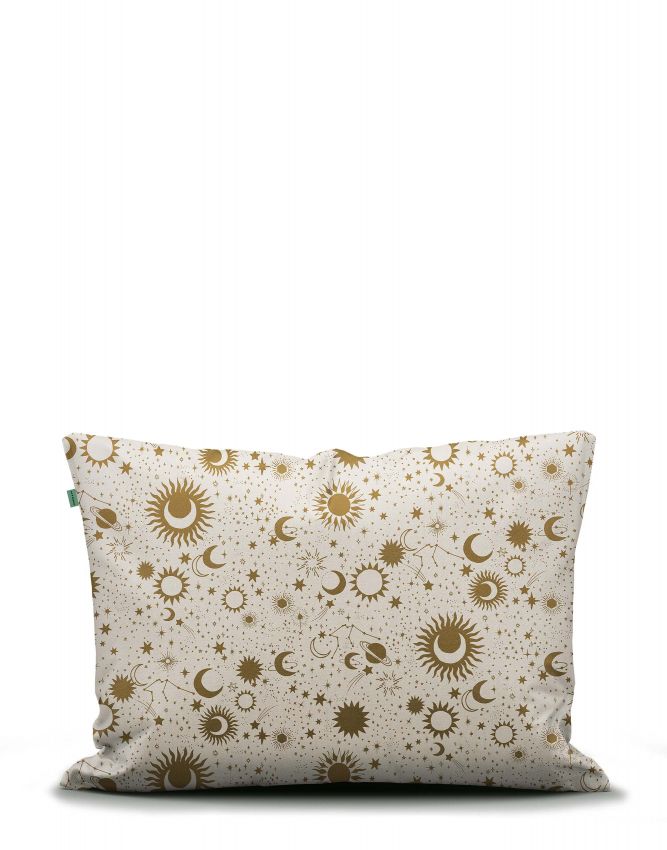 Covers & co Luna tic Ecru Kussensloop 60 x 70 cm