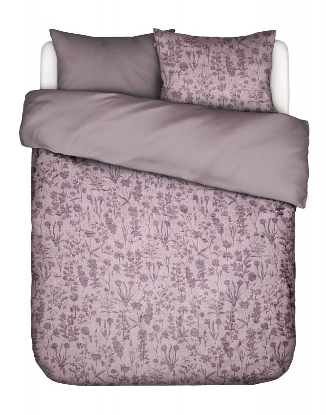 Essenza Maribel Pale purple Dekbedovertrek 1p set 200x200/220 + 2 slopen