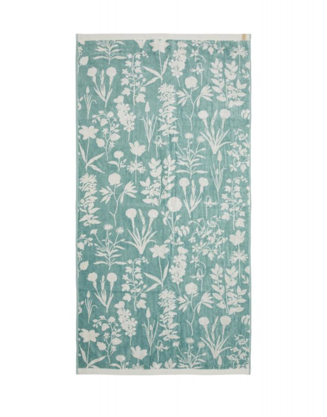 ESSENZA Maribel Surf green Handdoek 70 x 140 cm